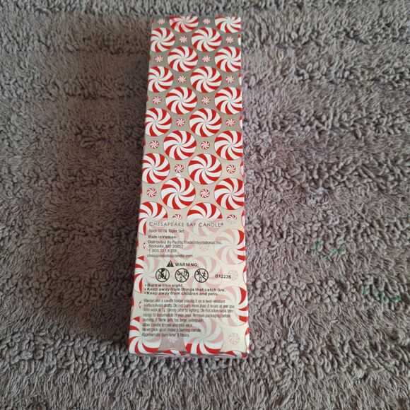 Chesapeake Bay Candle Set Of‎ 6 10" Tappered Candle Sticks Twist Cinnamon Color - Picture 5 of 6